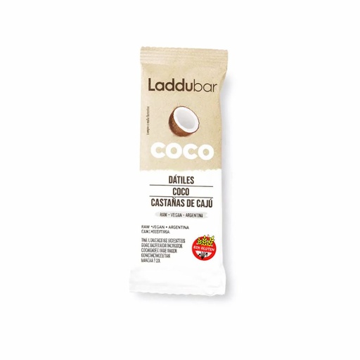 [BSBLADCOPQ0012] Barritas Coco x 30grs x 12u x 1 caja - Laddubar
