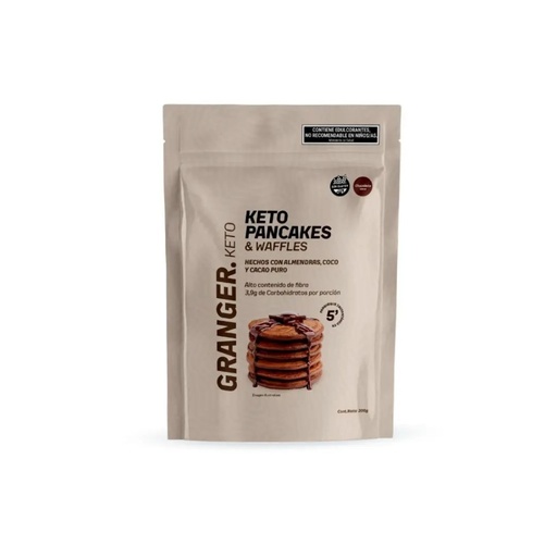 [HAGRKPKCHCJ20012] Keto Pancakes sabor Chocolate x 200grs x 12u - Granger