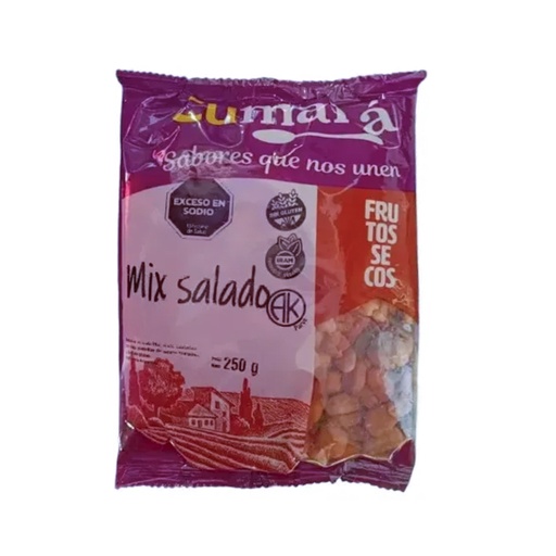 [FSCUMXFSSPQ25001] Mix de Frutos Secos Salado x 250grs x 1u Cumana