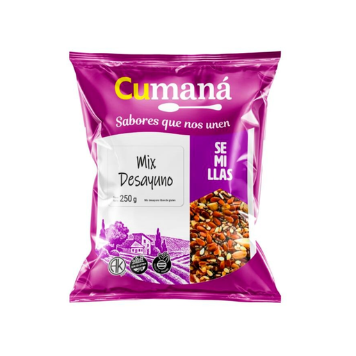 [SEMCUMXSDPQ25001] Mix de Semillas Desayuno x 250grs x 1u - Cumana