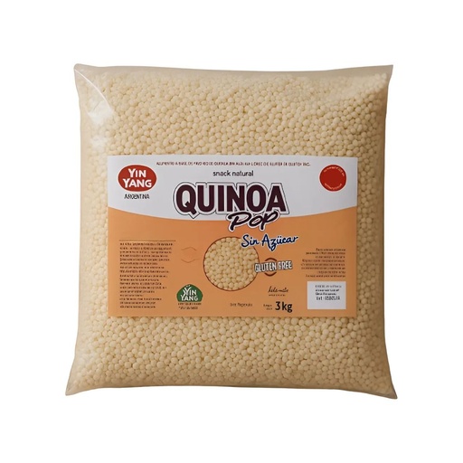 [BSYQPSABS3001] Quinoa Pop sin azucar x 3 kg x 1u - Ying Yang
