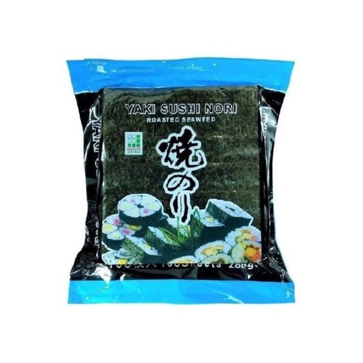 [SHAYNPQ10001] Algas para Sushi - Yaki Nori x 100 laminas x 10u 