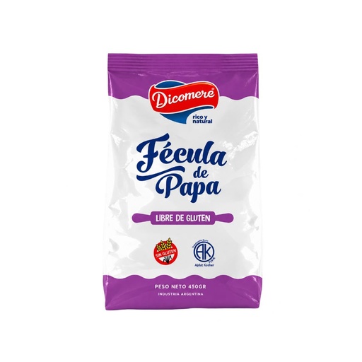 [HAHFEPDPQ45012] Fecula de Papa x 450grs x 12u - Dicomere 